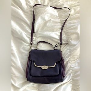 COACH Madison Sadie Saffiano Leather Bag